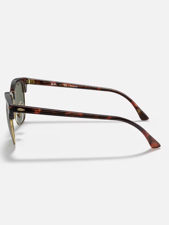 Ray-Ban Clubmaster Classic polarized sunglasses (RB3016F). Red Havana/green